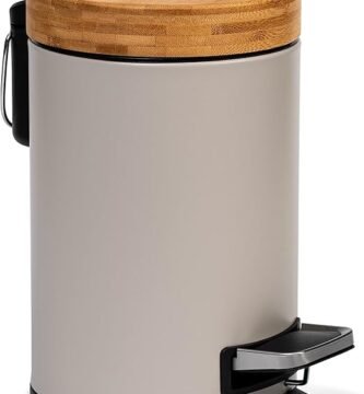 BASURERO PARA BAÑO ELEGANTE MARCA KAZAI